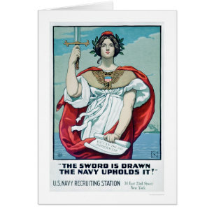 The Sword is Drawn - The Navy Upholds It (US02303)