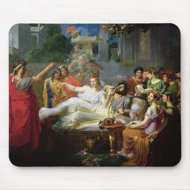 The Sword of Damocles Mouse Mat (Front)