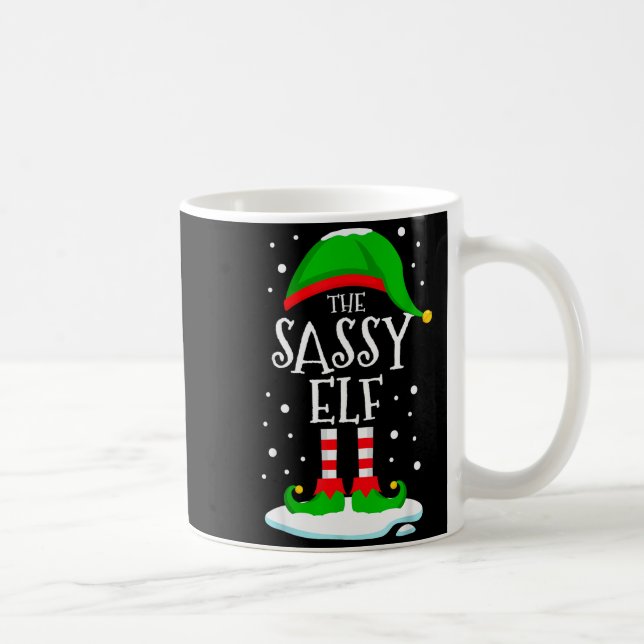 The Sy Elf Christmas Family Matching Xmas Group Fu Coffee Mug (Right)