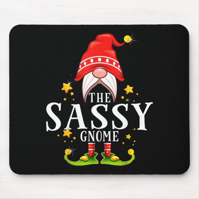 The Sy Gnome Christmas Matching  Mouse Mat (Front)