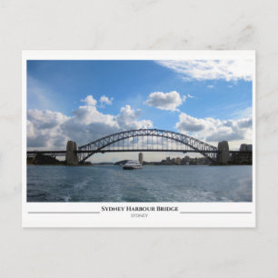 The Sydney Harbour Bridge Postcard