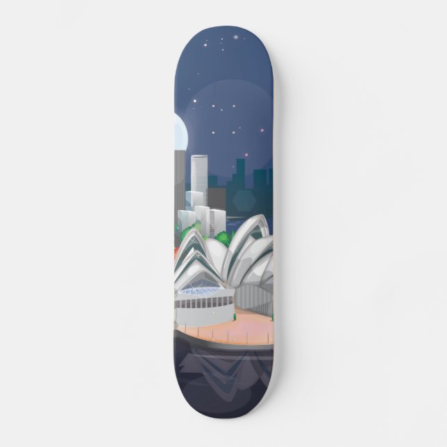 The Sydney Opera House Skateboard (Front)