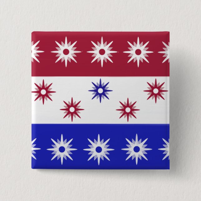 The Symbol - 15 Cm Square Badge (Front)