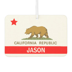 The Symbol of California Car Air Freshener