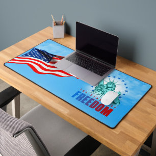 The Symbol of Freedom   Desk Mat