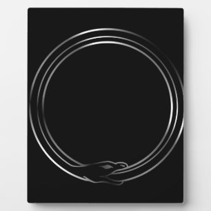 The symbol of Ouroboros snake Plaque