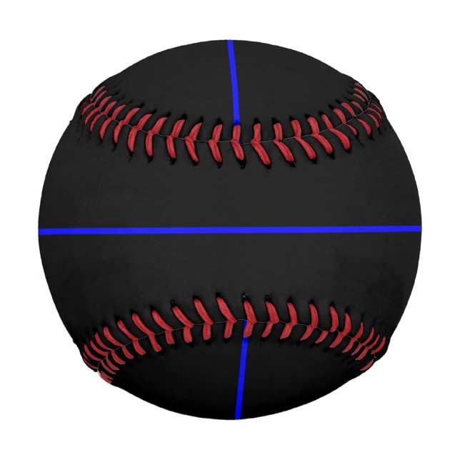 The Symbolic Thin Blue Line Concept Baseball (Front)