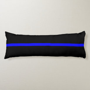 The Symbolic Thin Blue Line Concept Body Cushion