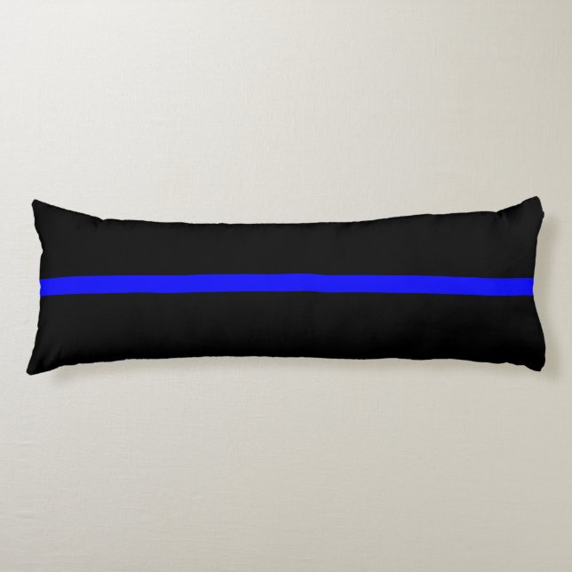 The Symbolic Thin Blue Line Concept Body Cushion (Front)