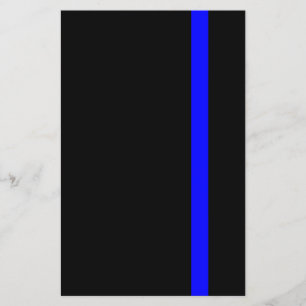 The Symbolic Thin Blue Line Decor Flyer