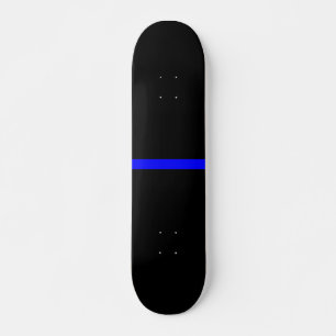 The Symbolic Thin Blue Line Graphic Skateboard