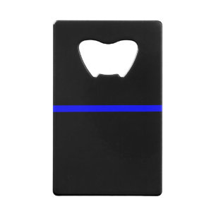 The Symbolic Thin Blue Line Horizontal Black