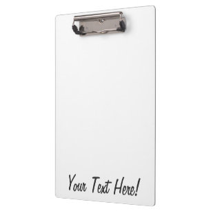 The Symbolic Thin Blue Line Horizontal Black Clipboard