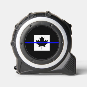 The Symbolic Thin Blue Line on Canadian Maple Leaf 1