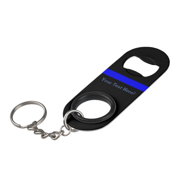 The Symbolic Thin Blue Line Personalise This (Front Angled)