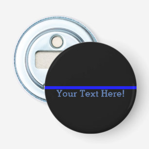 The Symbolic Thin Blue Line Personalise This Bottle Opener