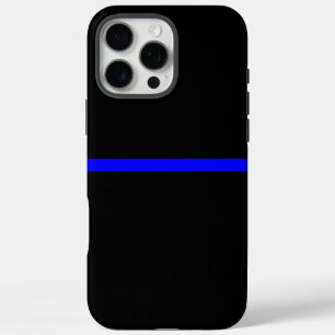 The Symbolic Thin Blue Line Statement iPhone 16 Pro Max Case