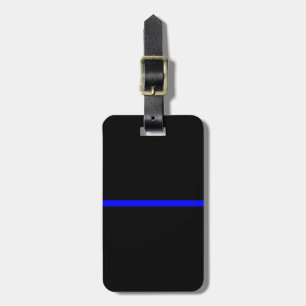 The Symbolic Thin Blue Line Statement Luggage Tag