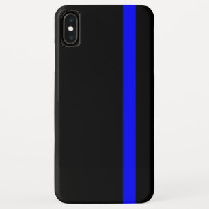 The Symbolic Thin Blue Line Vertical iPhone XS Max Case
