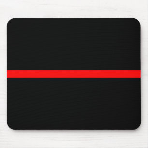 The Symbolic Thin Red Line Decor Mouse Mat
