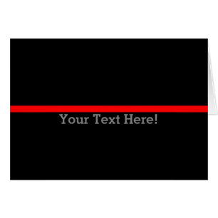 The Symbolic Thin Red Line Personalise This