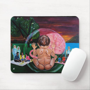 The Symphony of Souls Painting by Alfred Fox Mouse Mat