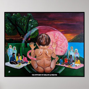 The Symphony of Souls Painting by Alfred Fox Poster