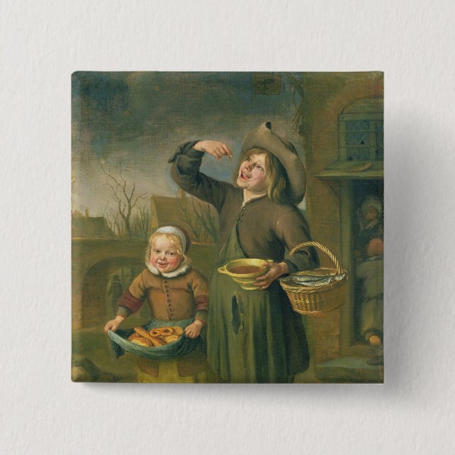 The Syrup Eater 15 Cm Square Badge (Front)