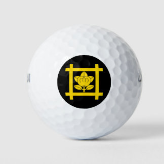 The Tachibana crest of the Nichiren sect Golf Balls