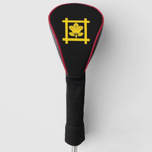 The Tachibana crest of the Nichiren sect Golf Head Cover (Front)