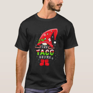 The Taco Gnome Xmas Gnome Hat Shoes Costume Kids T T-Shirt