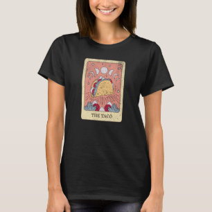 The Taco Tarot Card Mexican Food Retro Vintage Kid T-Shirt