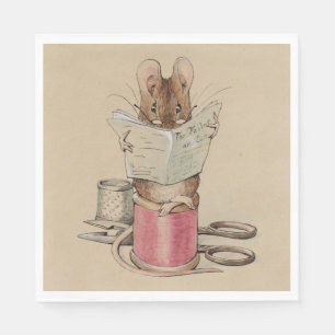 The Tailor Mouse (by Beatrix Potter) Napkin