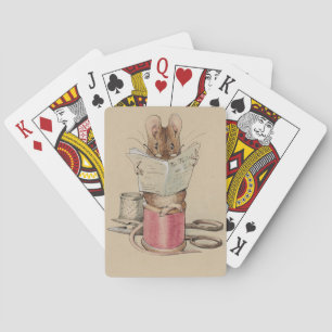 The Tailor Mouse (by Beatrix Potter) Playing Cards