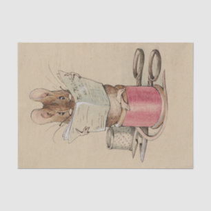 The Tailor Mouse Illustration by Beatrix Potter Tissue Paper