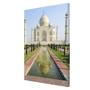 The Taj Mahal, Agra, Uttar Pradesh, India, Canvas Print