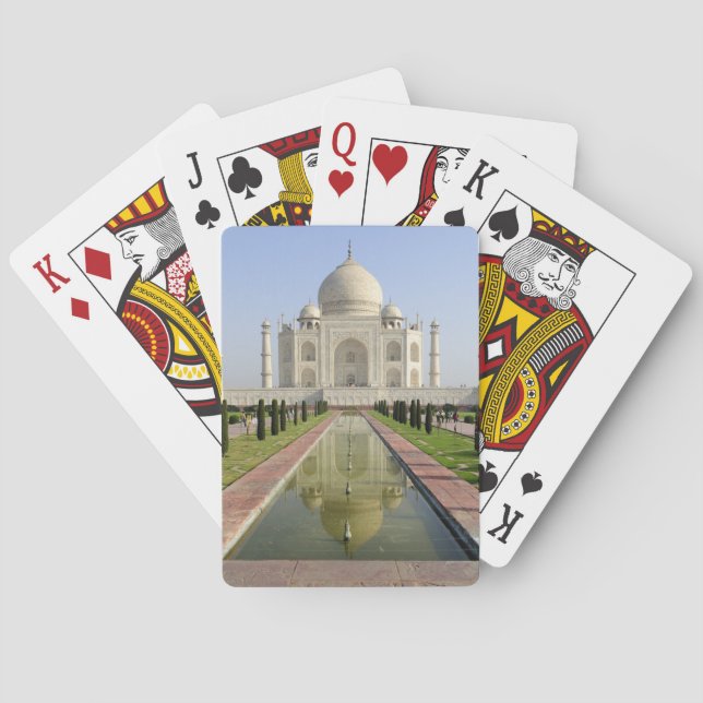 The Taj Mahal, Agra, Uttar Pradesh, India, Playing Cards (Back)