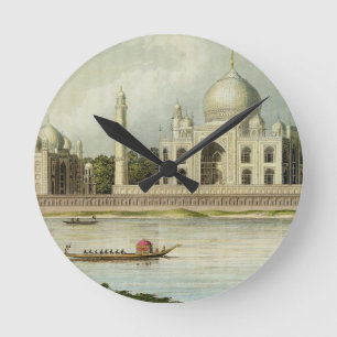 The Taj Mahal, Tomb of the Emperor Shah Jehan and Round Clock