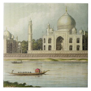 The Taj Mahal, Tomb of the Emperor Shah Jehan and Tile