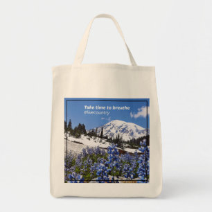 The Take Time to Breathe Tote Bag