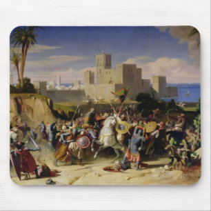 The Taking of Beirut by the Crusaders Mouse Mat