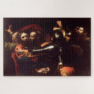 The Taking of Christ (1602) by Caravaggio Jigsaw Puzzle