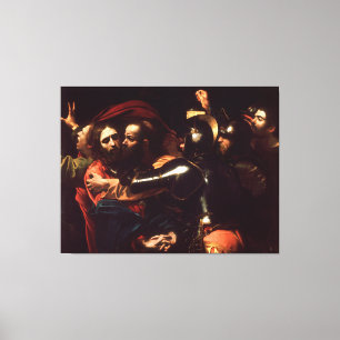 The Taking of Christ Canvas Print