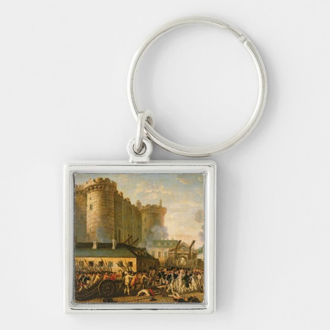 The Taking of the Bastille, 14 July 1789 Key Ring (Front)