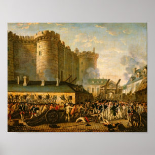The Taking of the Bastille, 14 July 1789 Poster