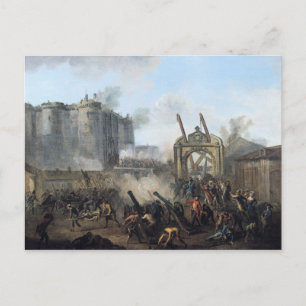 The Taking of the Bastille, 14th July 1789 Postcard