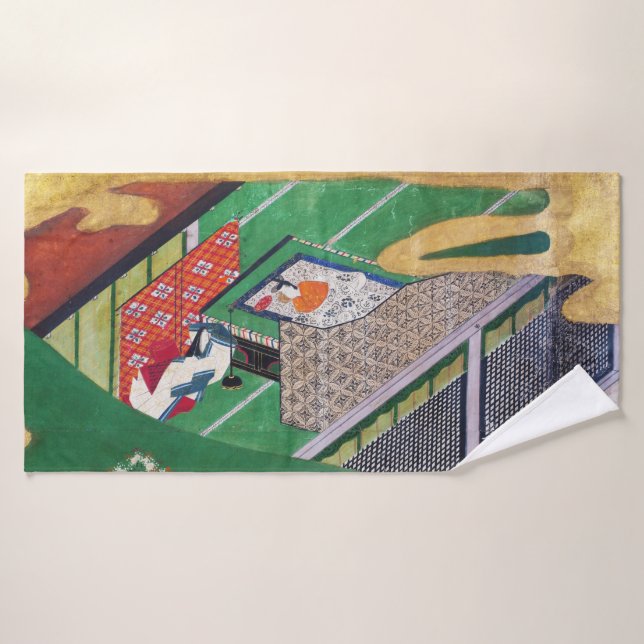 The Tale of Genji, Tawaraya Sotatsu Bath Towel (Bath Towel)