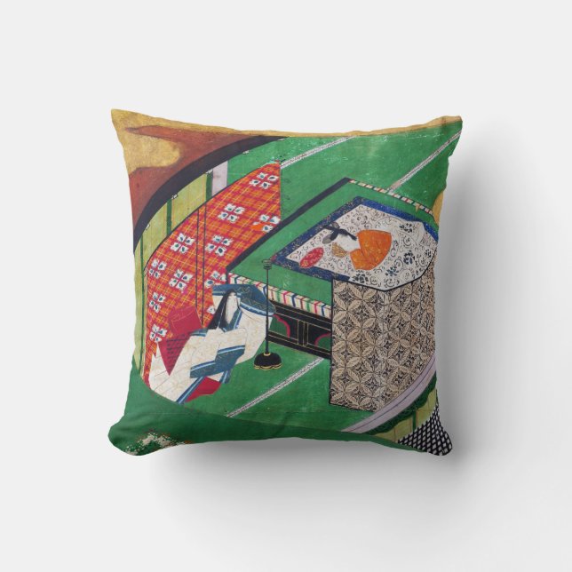 The Tale of Genji, Tawaraya Sotatsu Cushion (Front)