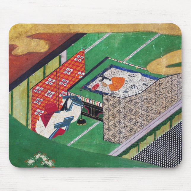 The Tale of Genji, Tawaraya Sotatsu Mouse Mat (Front)