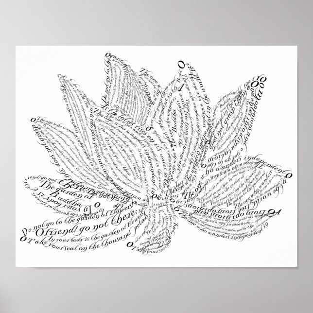 The Talking Lotus Poster (Front)